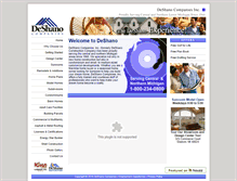 Tablet Screenshot of deshano.com